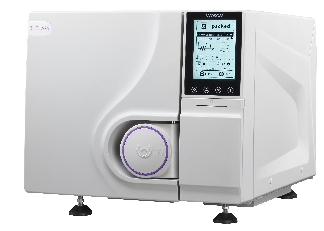 Autoclave TANZO TOUCH 18L - Classe B Pré-Vácuo